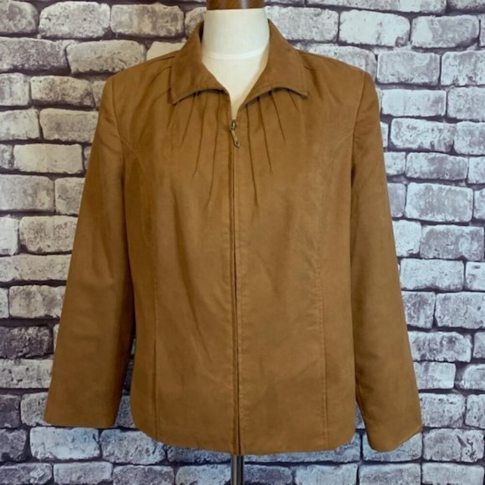 Tan Jay Camel Colored Jacket Size 14